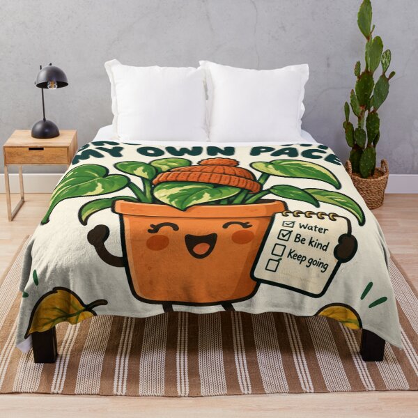 Item preview, Houseplant Growing At My Own Pace designed and sold by SAS-Designer.