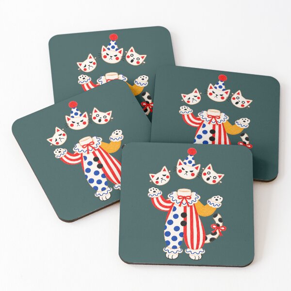 Item preview, Headless Clown Cat Juggling Emotions.Clowncore. designed and sold by CoCoArt-Ua.