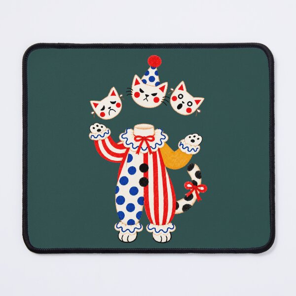 Item preview, Headless Clown Cat Juggling Emotions.Clowncore. designed and sold by CoCoArt-Ua.