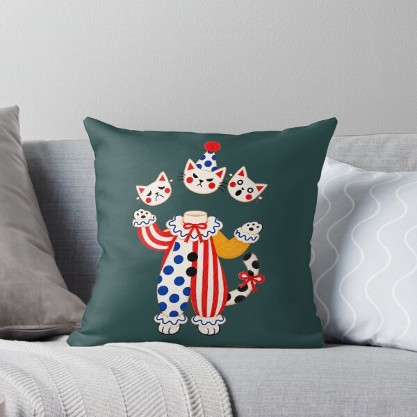 Item preview, Headless Clown Cat Juggling Emotions.Clowncore. designed and sold by CoCoArt-Ua.