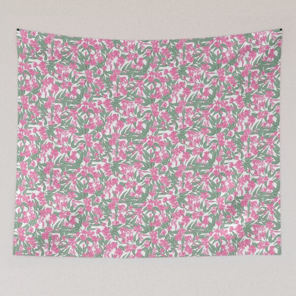 Item preview, Summer flow - toxic summer - white light pink designed and sold by Stephanie Fiona Design.