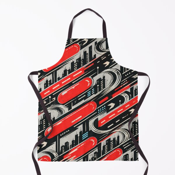 Item preview, Neo-Tokyo Capsule Lane Pattern designed and sold by agearb.