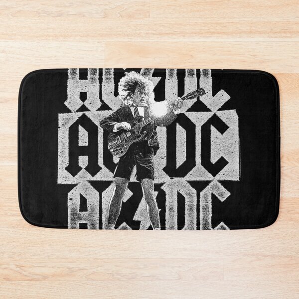Item preview, Angus Young Stacked Logo designed and sold by RetroXylora.