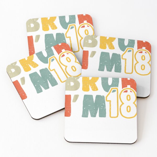 Item preview, Bruh It's My 18th Birthday I'm 18 Years Old Birthday Present designed and sold by KathrinEgger.