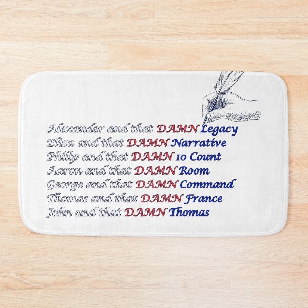 Item preview, Founding Fathers and That Damn History designed and sold by Context Optional.