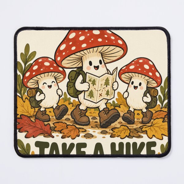 Item preview, Mushroom Hikers Take A Hike designed and sold by SAS-Designer.