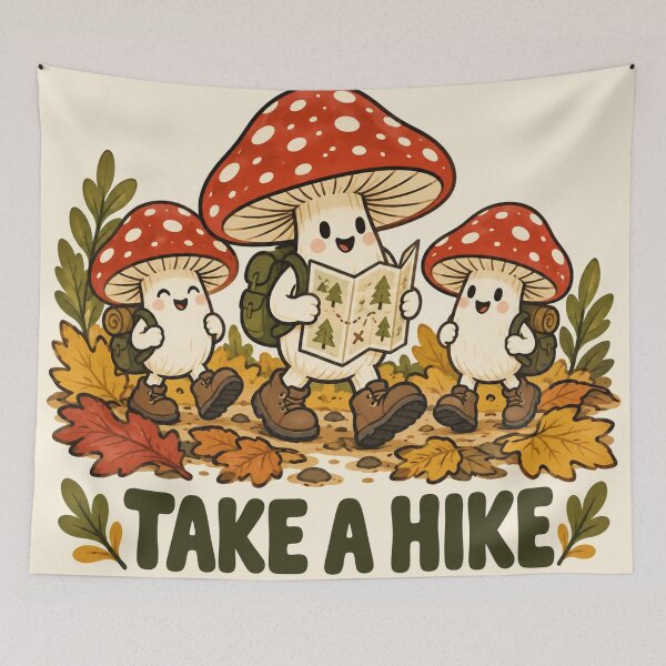 Item preview, Mushroom Hikers Take A Hike designed and sold by SAS-Designer.