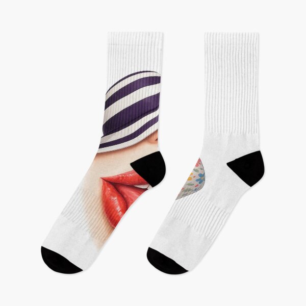 Item preview, Surreal Coffee Vision – Lips & Hat designed and sold by simplehcity.