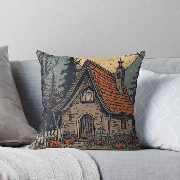 Item preview, Vintage Storybook Witch Cottage designed and sold by ChicTrendz.