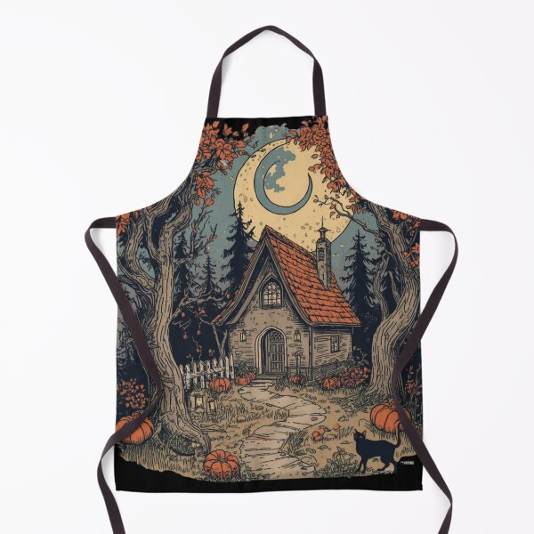 Item preview, Vintage Storybook Witch Cottage designed and sold by ChicTrendz.