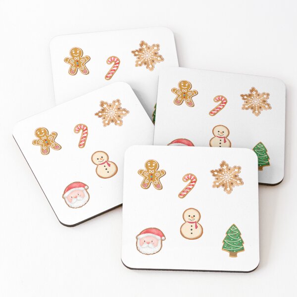 Item preview, Christmas Cookie Sticker Sheet designed and sold by Level3Visualsd.