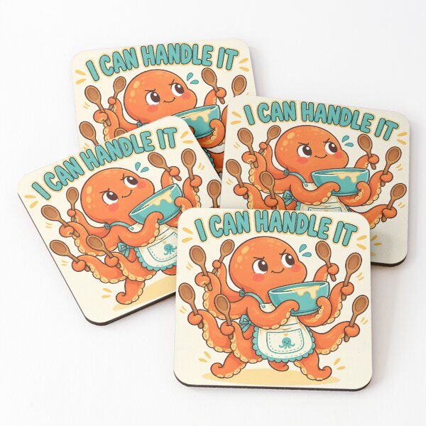 Item preview, Octopus I Can Handle It designed and sold by SAS-Designer.