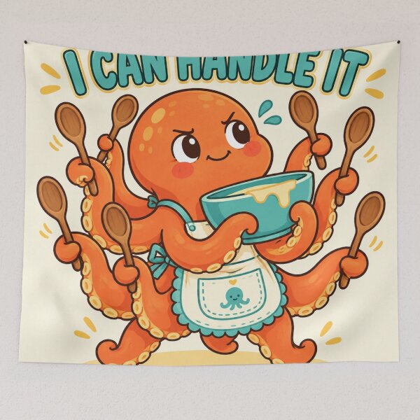 Item preview, Octopus I Can Handle It designed and sold by SAS-Designer.