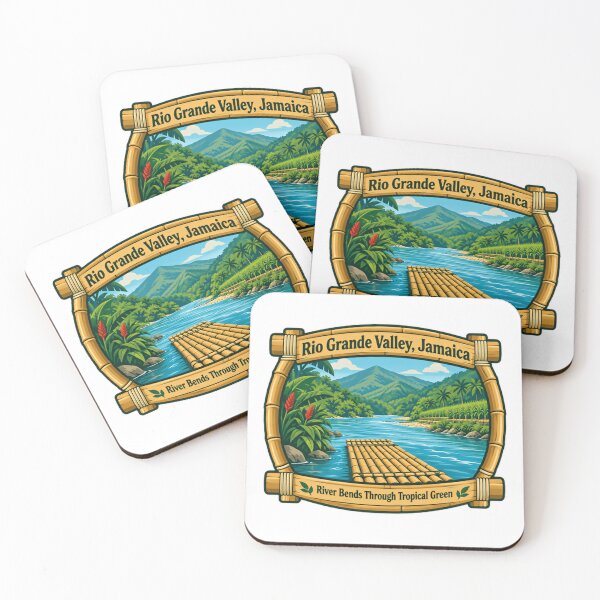 Item preview, Rio Grande Valley, Jamaica River Bends Through Tropical Green Caribbean Travel Vacation designed and sold by Star3NowForMe.