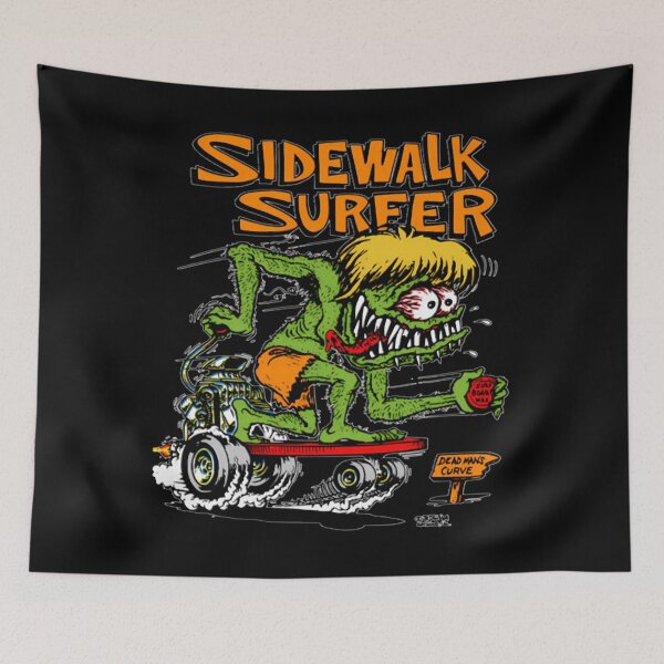 Item preview, Sidewalk Surfer Color designed and sold by JoyArmstro.