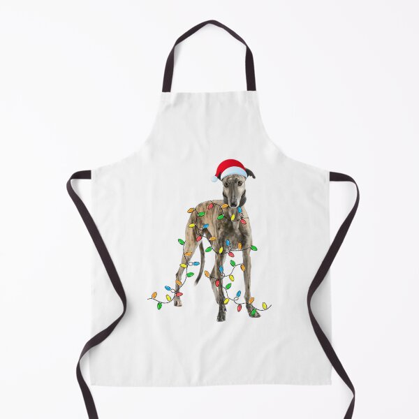 Item preview, Christmas Greyhound Gift Greyhound Funny Santa Hat Xmas designed and sold by Level3Visualsd.