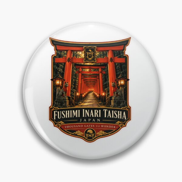 Item preview, Fushimi Inari Taisha Japan Thousand Gates To Wonder Japanese Landmark Travel designed and sold by Simsimah26Parks.