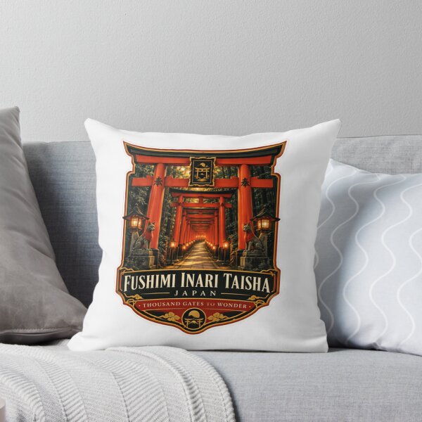 Item preview, Fushimi Inari Taisha Japan Thousand Gates To Wonder Japanese Landmark Travel designed and sold by Simsimah26Parks.