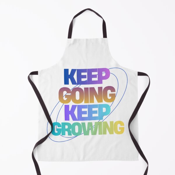 Item preview, Keep Going Keep Growing Motivational Typography Art designed and sold by serotonin75114.