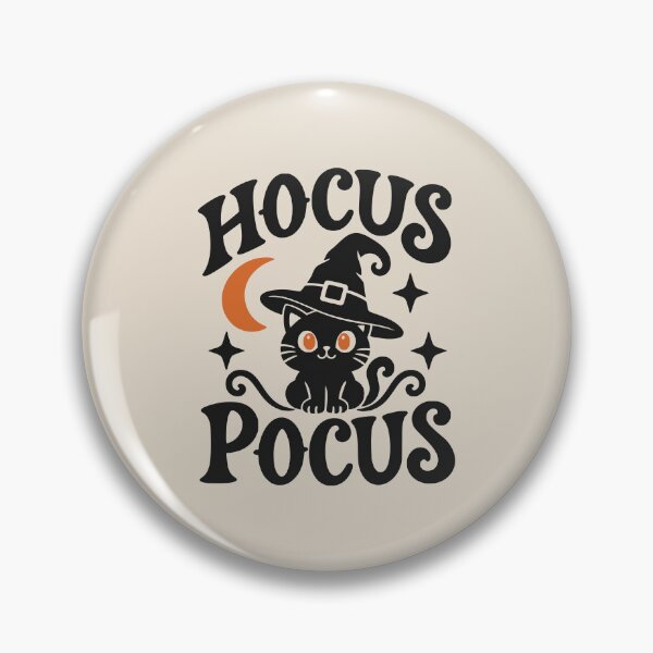 Item preview, Hocus Pocus Black Cat Witch Halloween Spooky designed and sold by MavtM.