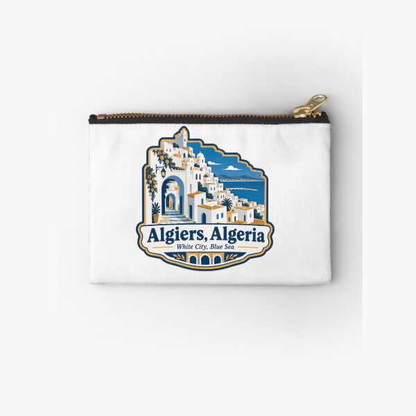 Item preview, Algiers Algeria White City Blue Sea Travel Souvenir designed and sold by Simsimah26Parks.