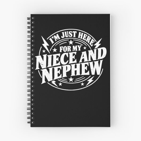 Item preview, I’m Just Here for My Niece and Nephew Funny Aunt Uncle Family Gift designed and sold by THREE LITTLE BEANS.