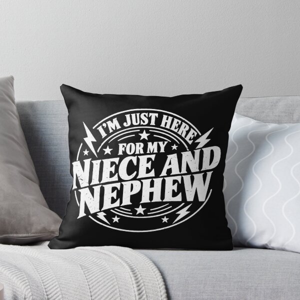 Item preview, I’m Just Here for My Niece and Nephew Funny Aunt Uncle Family Gift designed and sold by THREE LITTLE BEANS.