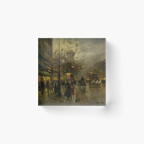 Item preview, boulevard a paris de Edouard Cortés - Obra de Edouard Cortés designed and sold by namikikkik.