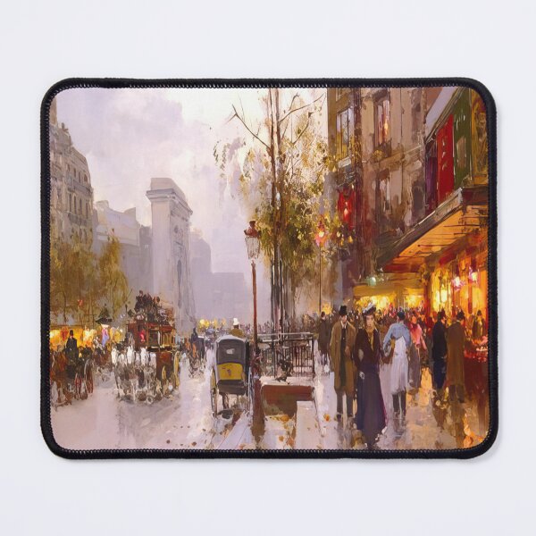 Item preview, boulevard bonne nouvelle paris by Edouard cortès - Edouard cortès artwork designed and sold by namikikkik.