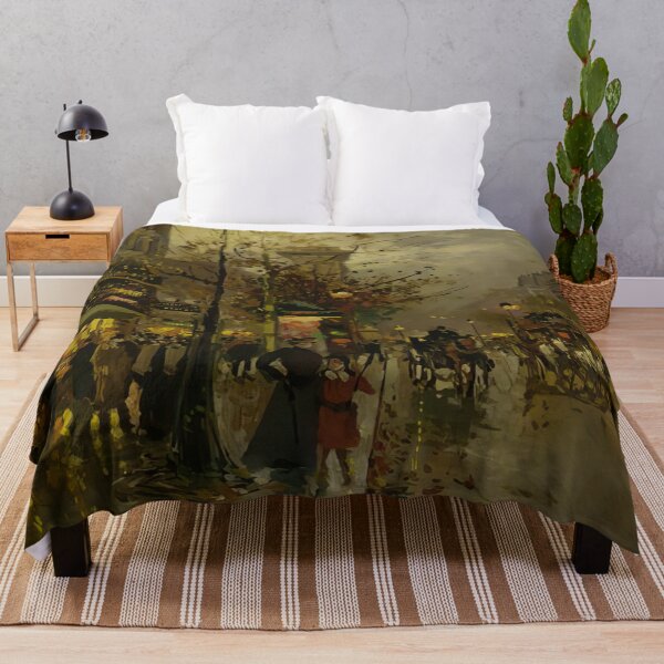 Item preview, boulevard a paris  by Edouard cortès - Edouard cortès artwork designed and sold by namikikkik.