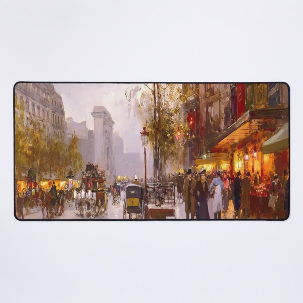 Item preview, boulevard bonne nouvelle paris by Edouard cortès - Edouard cortès artwork designed and sold by namikikkik.