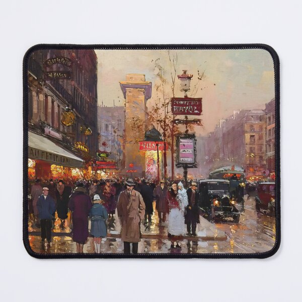 Item preview, boulevard bonne nouvelle porte st denis by Edouard cortès - Edouard cortès artwork designed and sold by namikikkik.