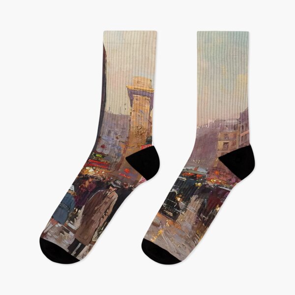 Item preview, boulevard bonne nouvelle porte st denis by Edouard cortès - Edouard cortès artwork designed and sold by namikikkik.