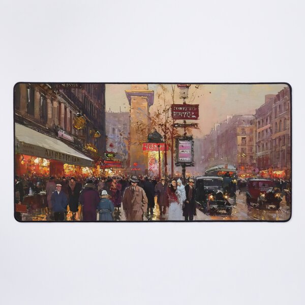 Item preview, boulevard bonne nouvelle porte st denis by Edouard cortès - Edouard cortès artwork designed and sold by namikikkik.