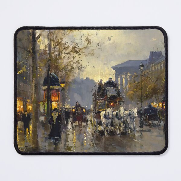 Item preview, boulevard de la madeleine by Edouard cortès - Edouard cortès artwork designed and sold by namikikkik.