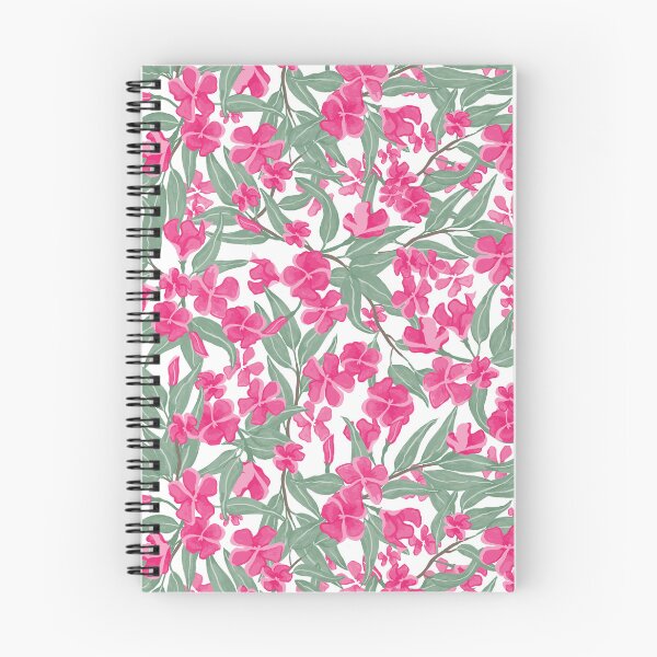 Item preview, Summer flow - toxic summer - white dark pink designed and sold by Stephanie Fiona Design.