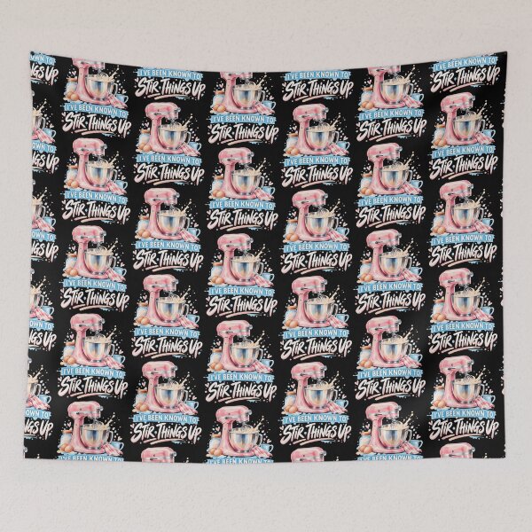 Item preview, I'Ve Been Known To Stir Things Up With Mixer Funny Baking designed and sold by serialcarachts.