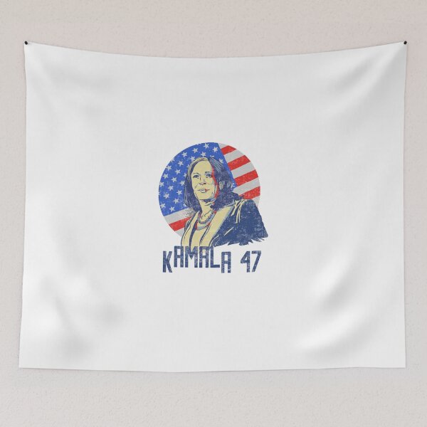 Item preview, Patriotic American Flag Women Leader Portrait designed and sold by BriceLapres.