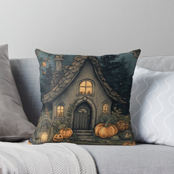 Item preview, Cozy Autumn Witch Cottage designed and sold by ChicTrendz.