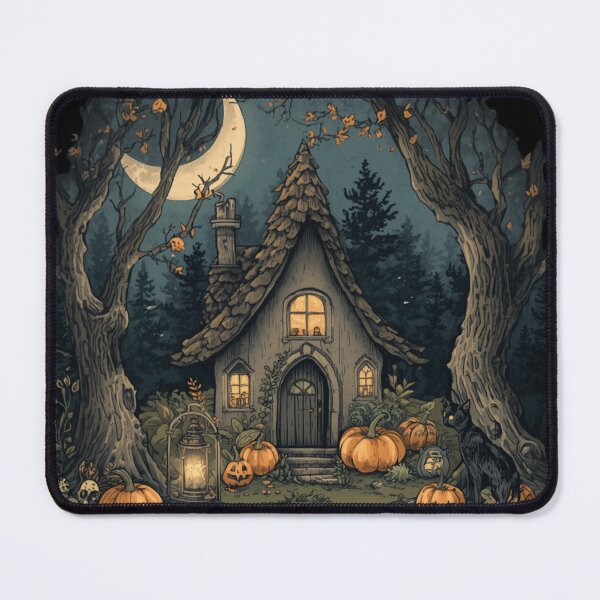 Item preview, Cozy Autumn Witch Cottage designed and sold by ChicTrendz.