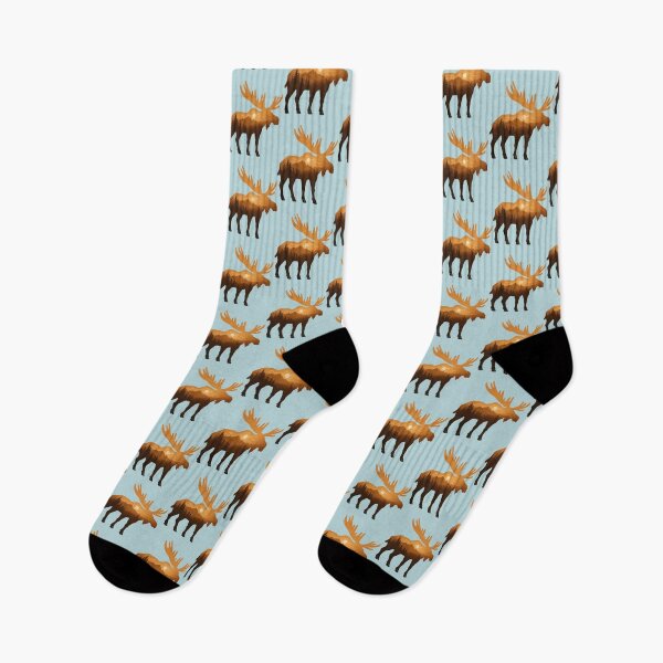 Item preview, Mountain Moose Sunset - Rustic Wilderness Sihouette designed and sold by zibziby.