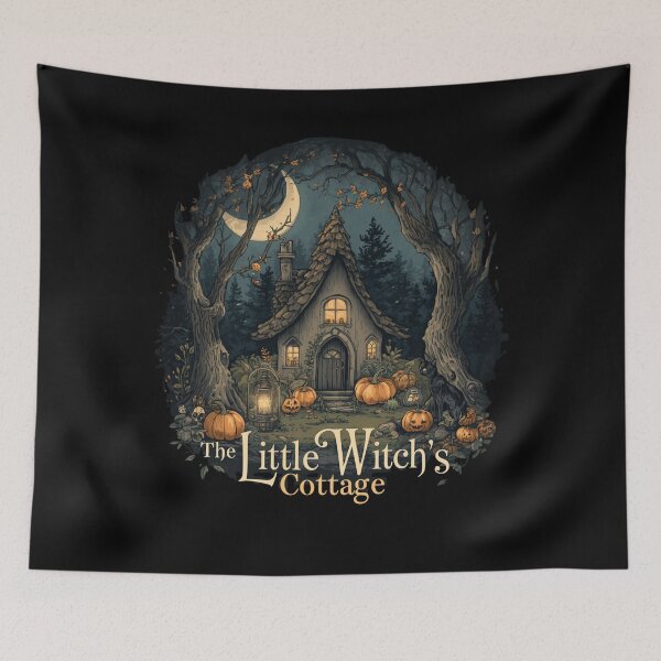 Item preview, Cozy Autumn Witch Cottage designed and sold by ChicTrendz.