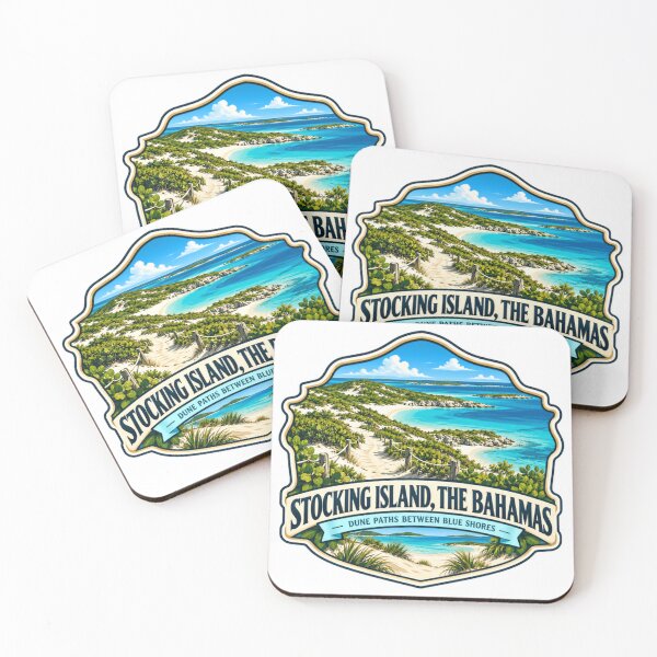 Item preview, Stocking Island, The Bahamas Travel Vacation Dune Paths Between Blue Shores designed and sold by Simsimah26Parks.