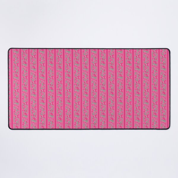 Item preview, oleander stripe - toxic summer - all pink designed and sold by Stephanie Fiona Design.