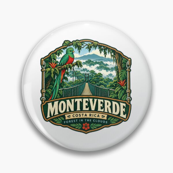Item preview, Monteverde Costa Rica Forest In The Clouds Travel Souvenir Nature Explorer designed and sold by Star3NowForMe.
