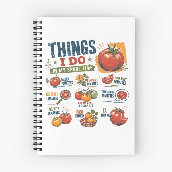 Item preview, Things I Do In My Spare Time Tomato Gardener Hobby designed and sold by RetroMini2026.