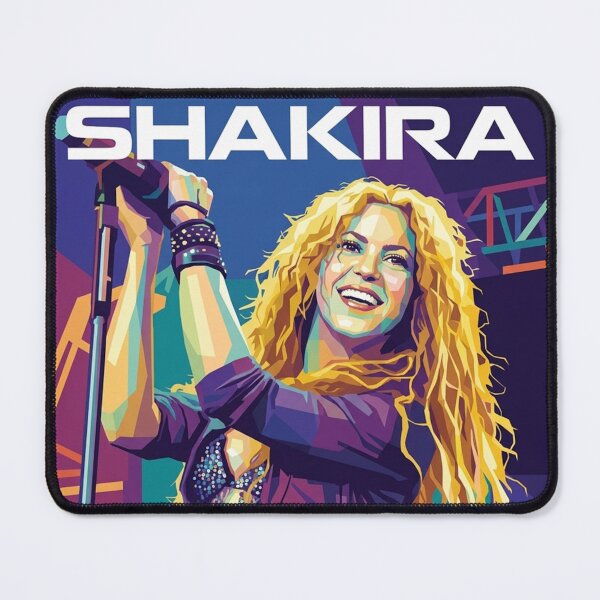 Item preview, Shakira Tour Anfibio Wpap Pop Art designed and sold by SiksisArt.