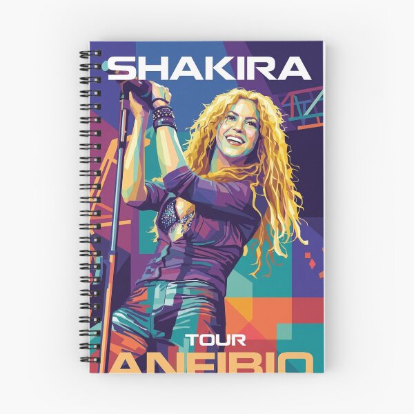 Item preview, Shakira Gira Anfibio Wpap Pop Art designed and sold by SiksisArt.