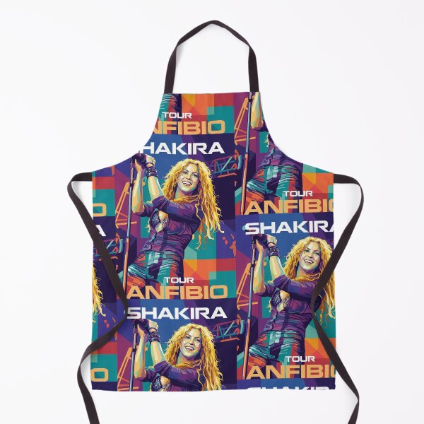 Item preview, Shakira Gira Anfibio Wpap Pop Art designed and sold by SiksisArt.
