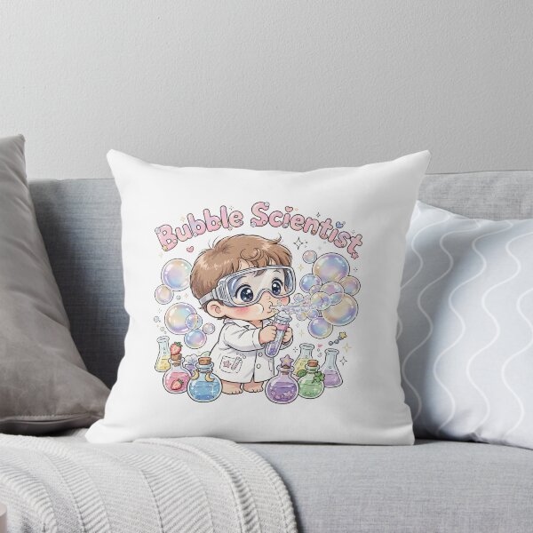 Item preview, Bubble Scientist | Cute Retro 90s Anime Baby Boy designed and sold by Tak-Treasures.